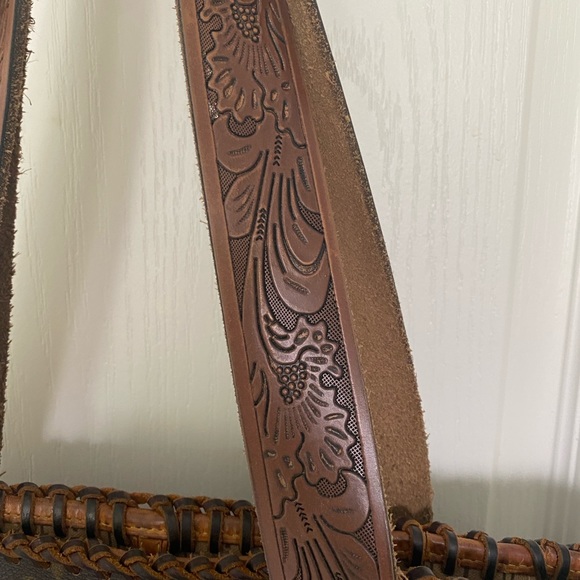 Authentic Vintage Louis Vuitton up cycle with boho leather fringe - Picture 8 of 10